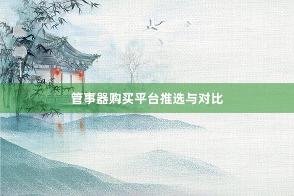 管事器购买平台推选与对比